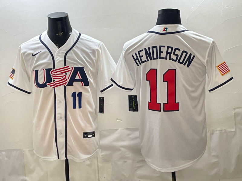 Men 2026 World cup white MLB Nike jersey 0067->->MLB Jersey